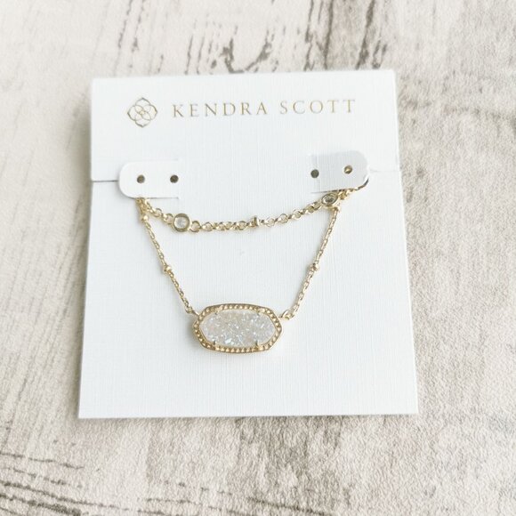Kendra Scott Jewelry - Kendra Scott Gold Drusy Necklace - Elisa